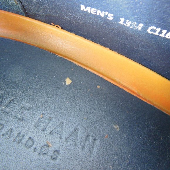 COLE HAAN GRAND OS MEN'S SPLIT TOE OXFORD 13M C11629 K E16 Beautiful condition - Picture 7 of 12
